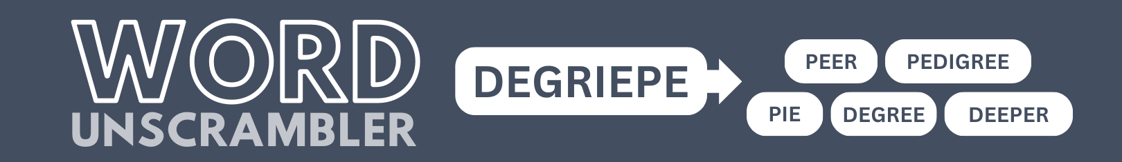 Word Unscrambler Graphic